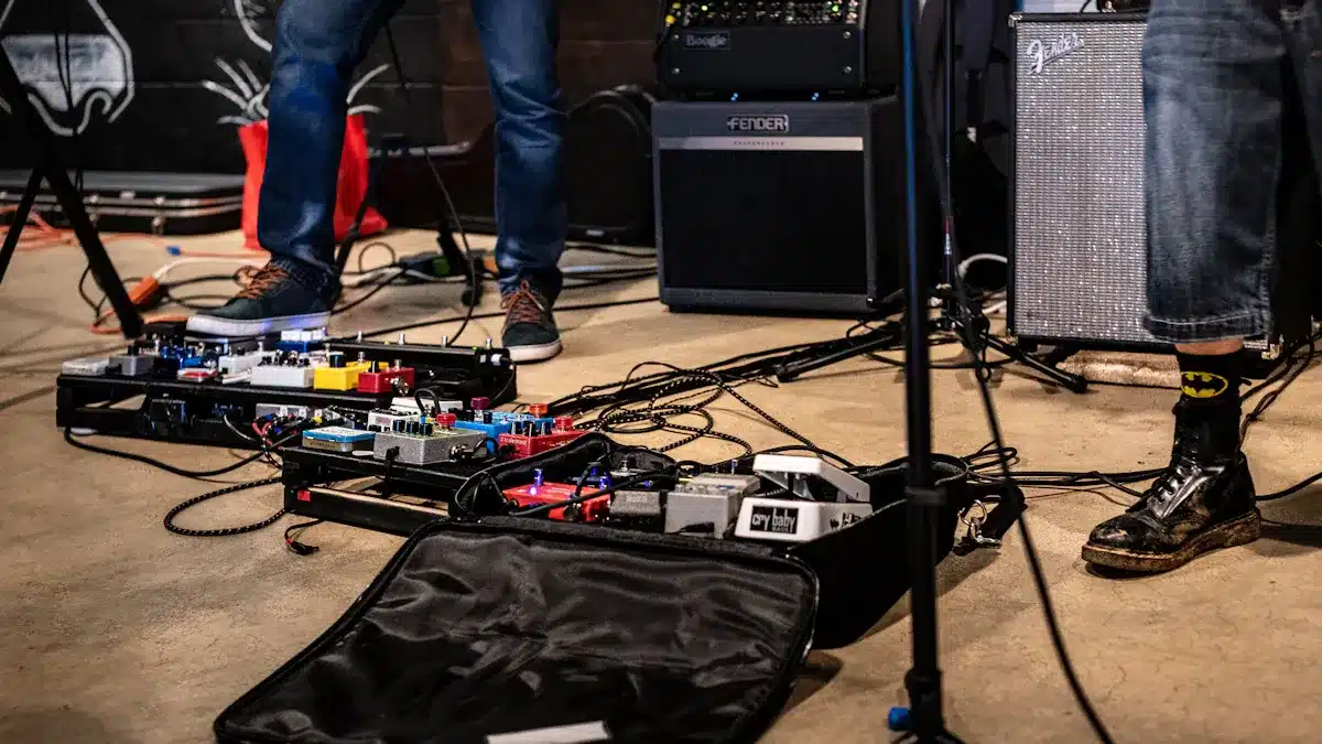 Delay Pedal Setup for Stereo